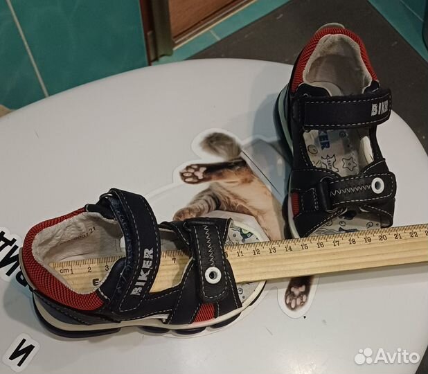 Сандали для мальчика 21 размер