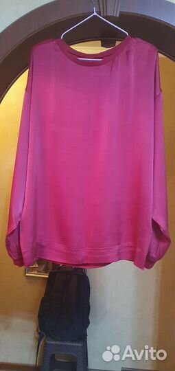 Блуза-свитшот из натурального шёлка 10Day's