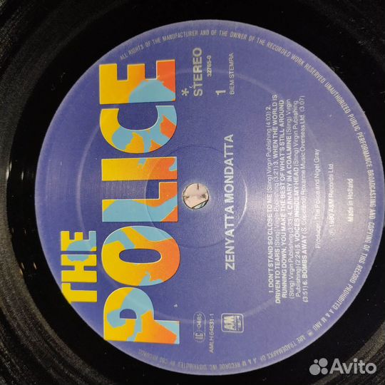 Виниловые пластинки The Police