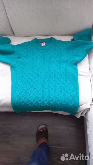 Свитер италия 100 проц шерсть