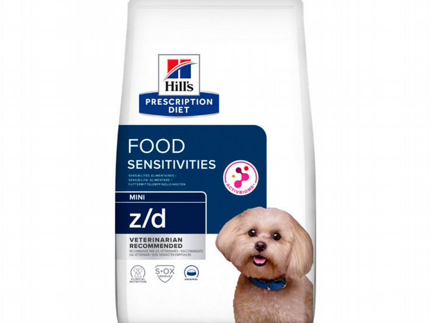 Корм для собак Hills Food Sensitivities z/d mini