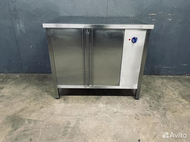 Стол подогреваемый тепловой островной 100х65 см