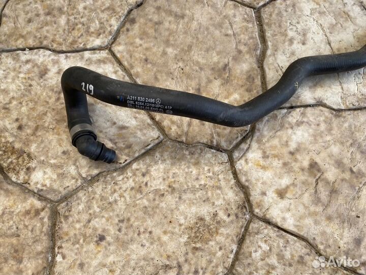 Патрубок отопителя Mercedes CLS W219