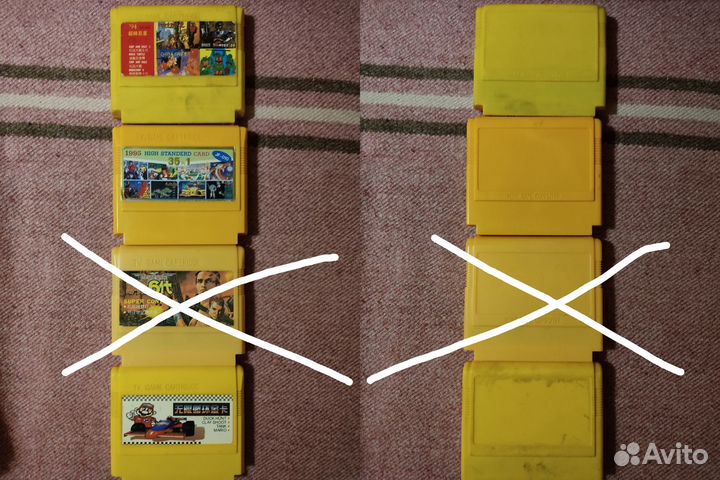 Картриджи для dendy 8 bit (6 часть)