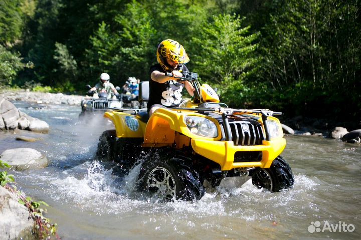 Экскурсия, тур на квадроциклах