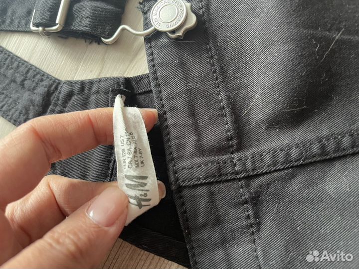 Джинсовый сарафан hm, 128