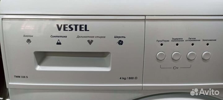 Vestel-4кг.- (узкая) Гарантия.Доставка