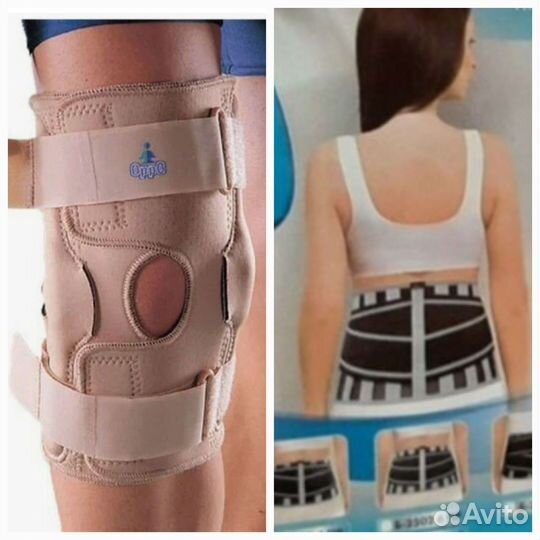 Корсет ортопедический, ортез, бандаж коленный