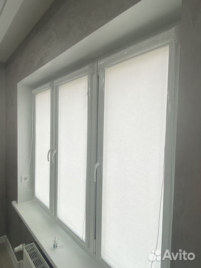 Кассетные рулонные шторы на окна