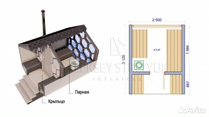 Баня бочка под ключ от производителя