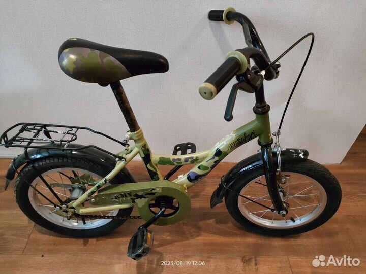 Детский велосипед с ручкой бу 14