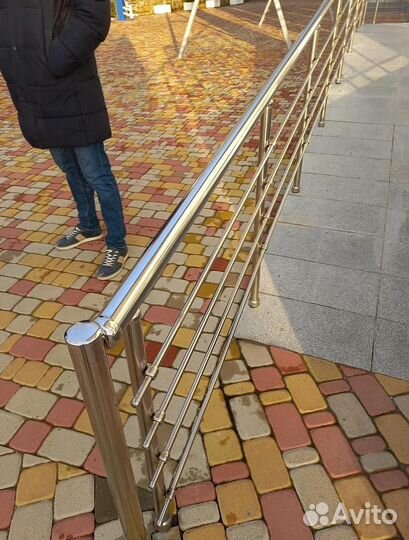 Перила из нержавейки
