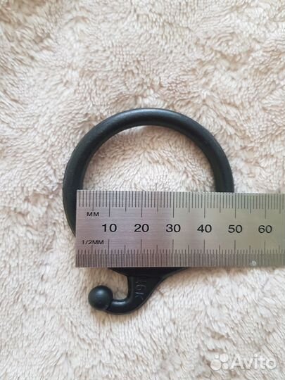 Кольца для штор, черные, 100 штук