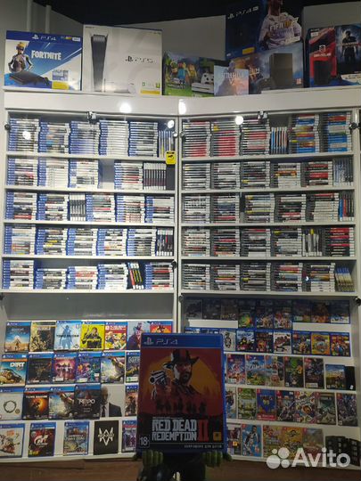 Red Dead Redemption 2 - Новый Диск PS4 - прокат