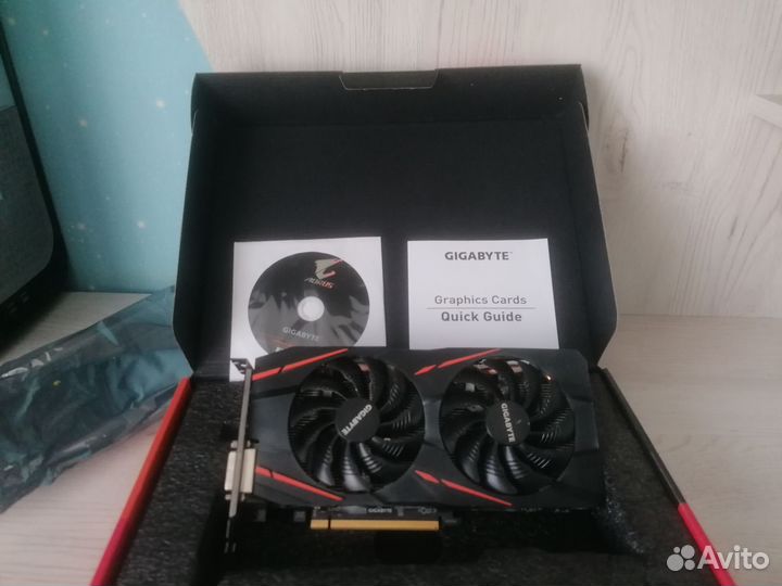 Видеокарта rx 570 4gb