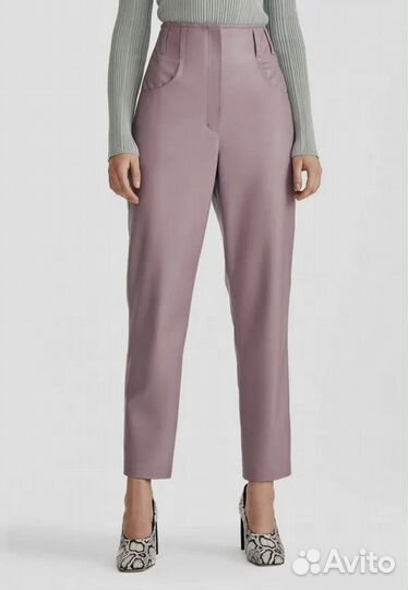 Брюки кожаные I am studio, размер S