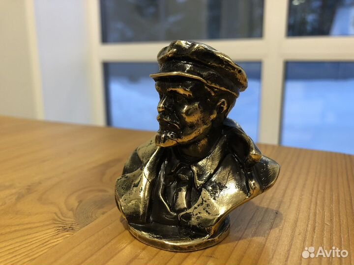 Бюст В.И Ленин бронза#2