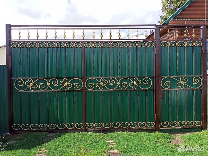 Кованные ворота