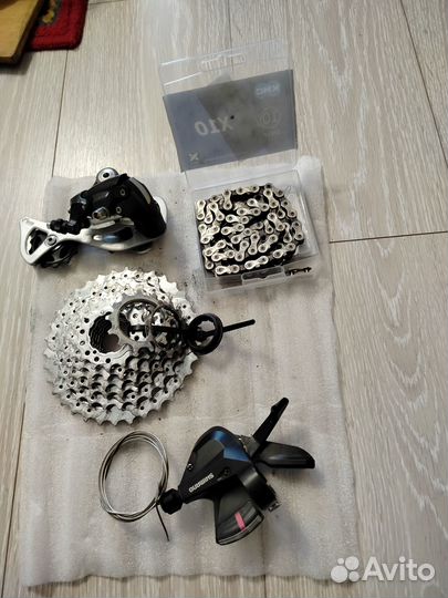 Трансмиссия (группсет) shimano 8 скоростей