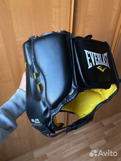 Боксерский шлем с бампером Everlast Elite