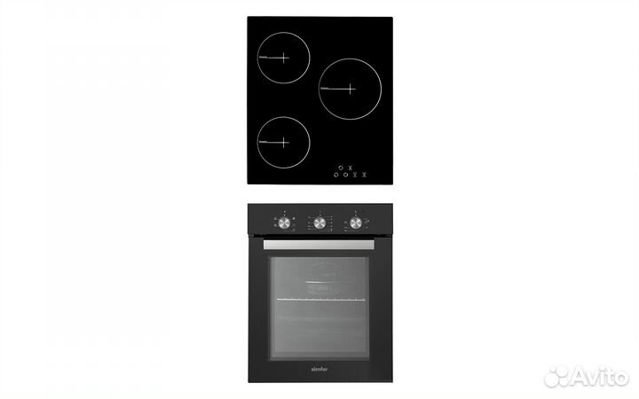 Комплект кухонной техники панель + шкаф S48B000