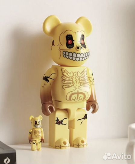 Bearbrick medicom skullface berbrick