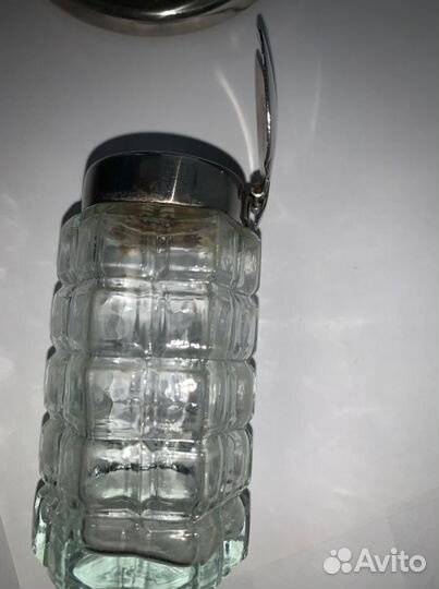 Набор для специй СССР стекло метал