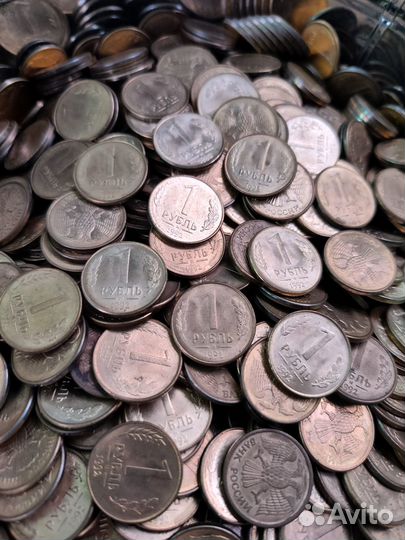 Монеты 1рубль 1992г
