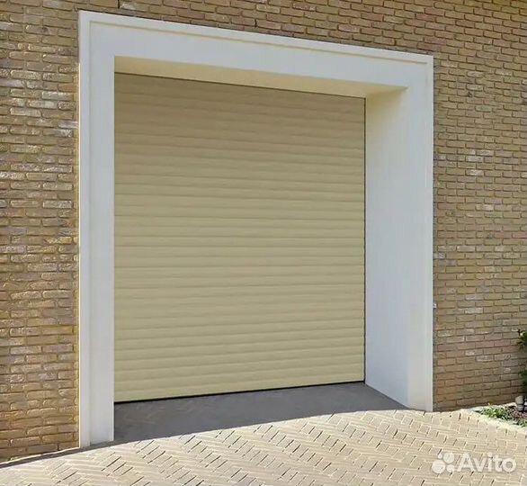 Ворота роллетные гаражные автоматические
