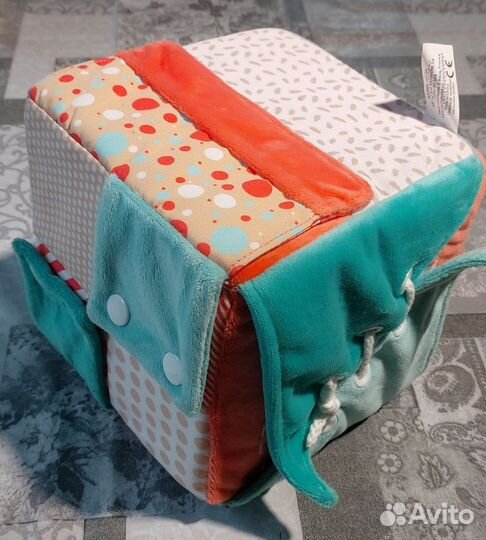 Развивающий кубик мягкий