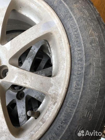 Литые диски r14 на ваз с зимней резиной