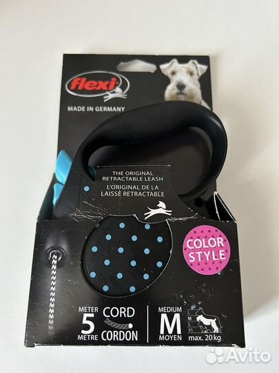 Поводок рулетка flexi 5м