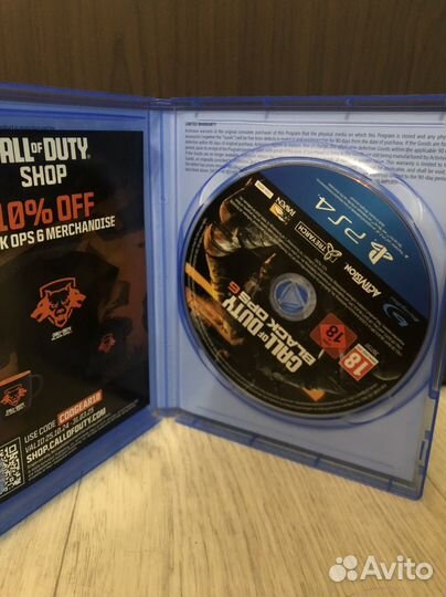 Игры на ps4 Call of duty black ops 6