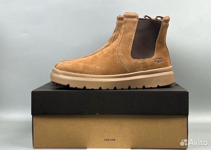 Угги челси UGG Burleigh Chelsea Chestnut мужские