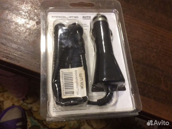 Зарядка для nokia тонкая автомобильная