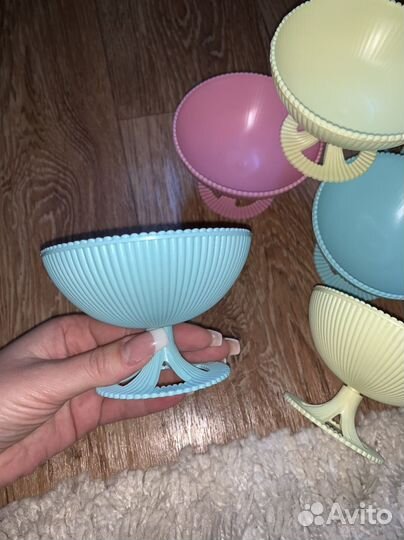 Креманки времен СССР, креманки для мороженого