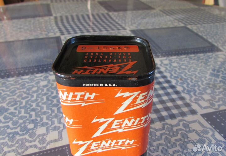 Кенотрон 6Х5GT-G Zenith USA NOS