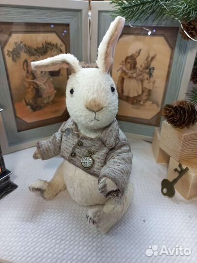 Мишка тедди ручная работа (зайка)