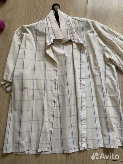 Рубашка в клетку 58/48/188
