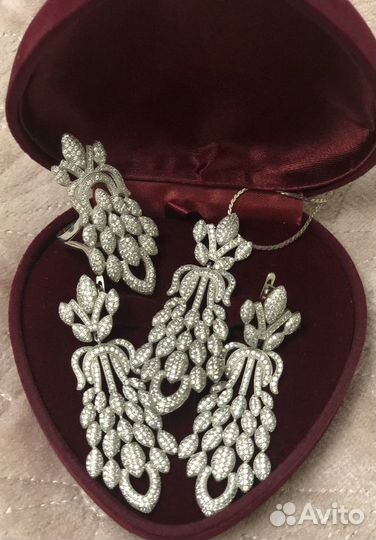 Серебряный комплект
