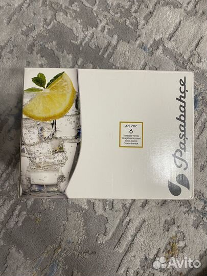 Набор стеклянных стаканов Pasabahce 265 мл, 6 шт