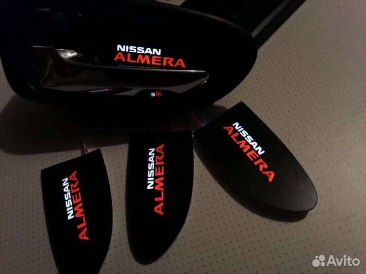 Подсветки ручек салона Nissan альмера G15