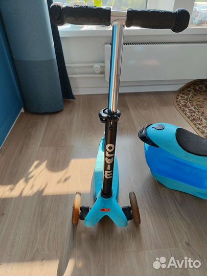 Самокат трехколесный беговел micro mini 2 Go