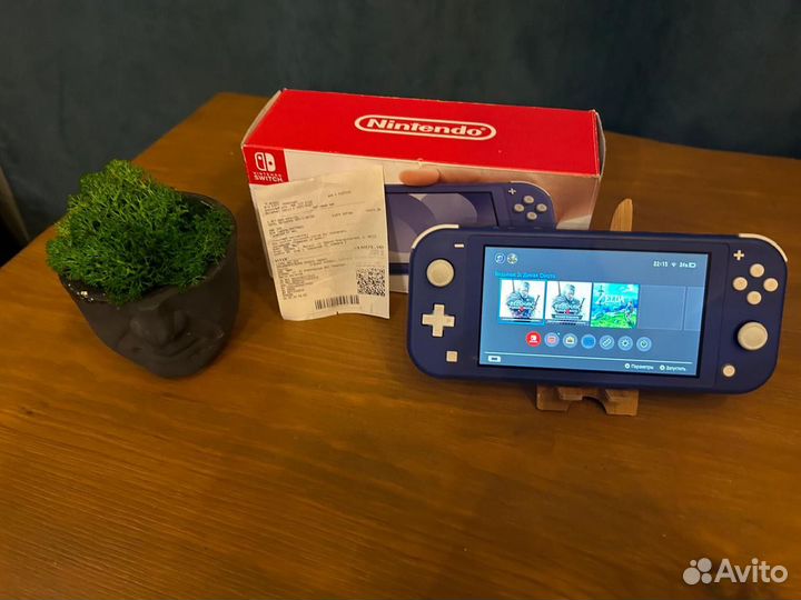 Nintendo switch lite с гарантией