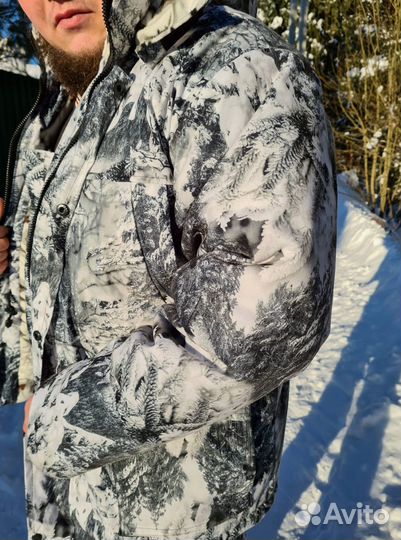 Костюм горка зимний лес