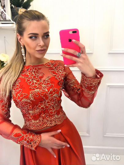 Вечернее платье в пол