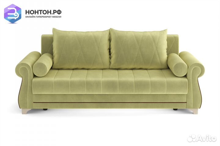 Диван книжка Порто М светло-зеленый