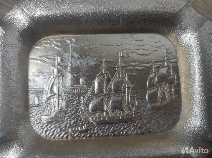 Пепельница алюминиевая СССР