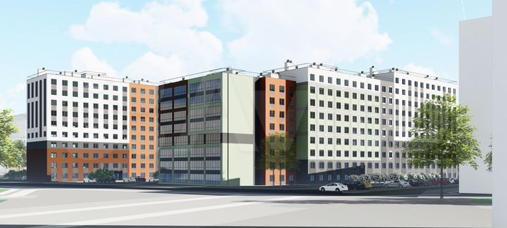 1-к. квартира, 34,7 м², 9/10 эт.