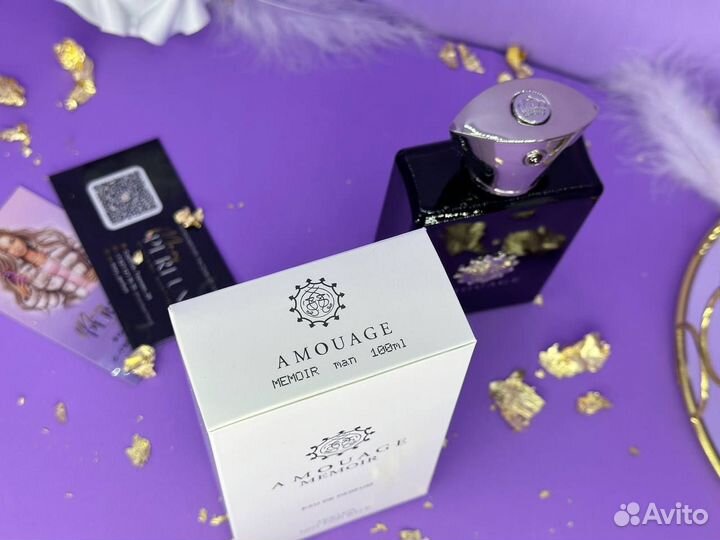 Тестер Memoir Man Amouage амуаж мемуары